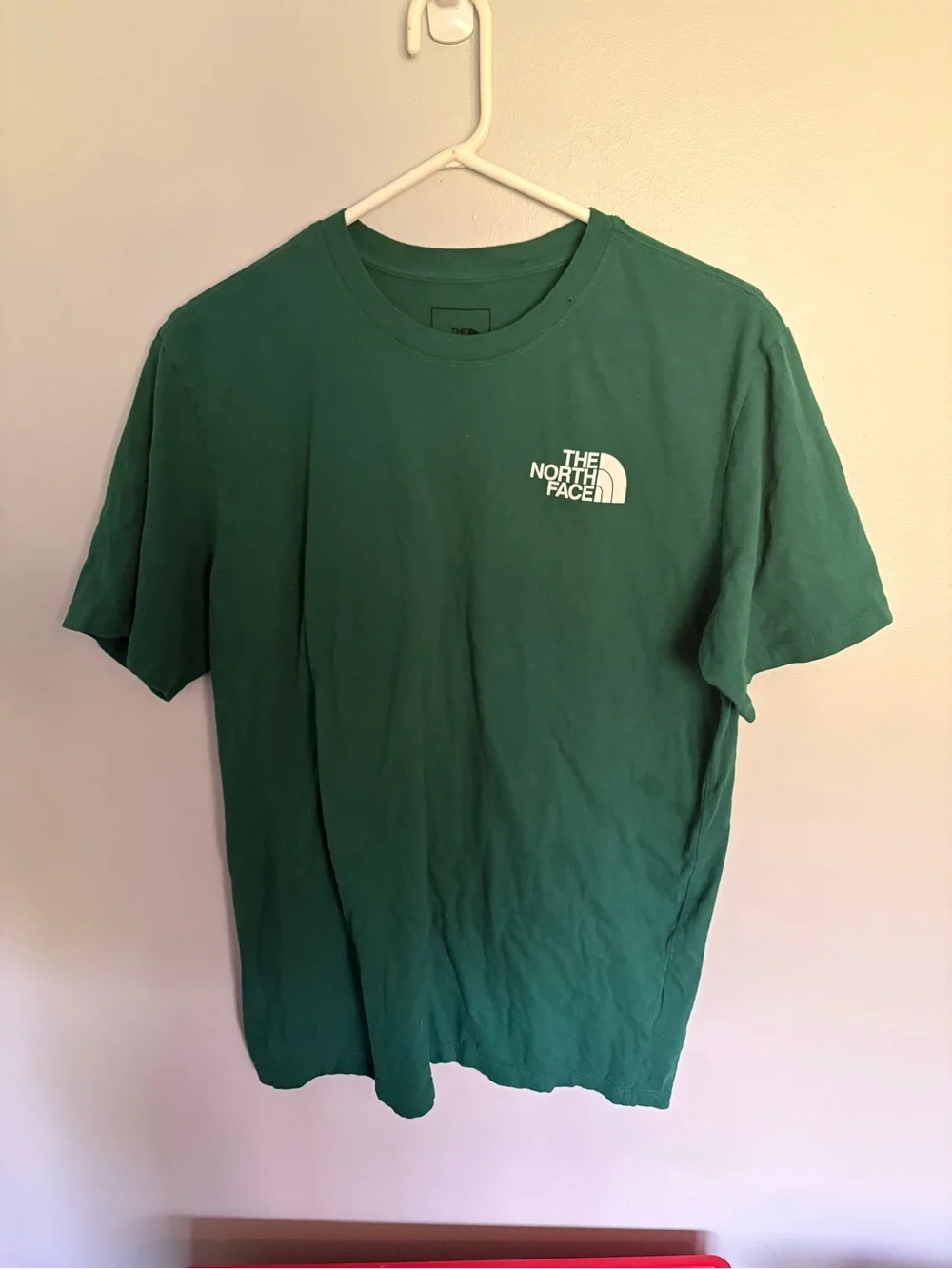 The North Face Men’s Green Tee with White Logo